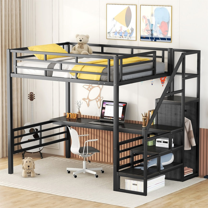 Wayfair full loft bed discount